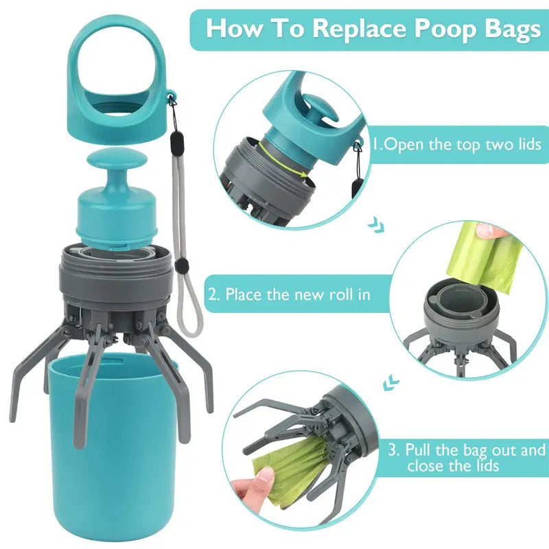 Portable Canine Waste Management Tool