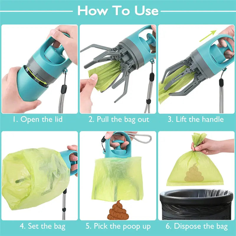 Portable Canine Waste Management Tool