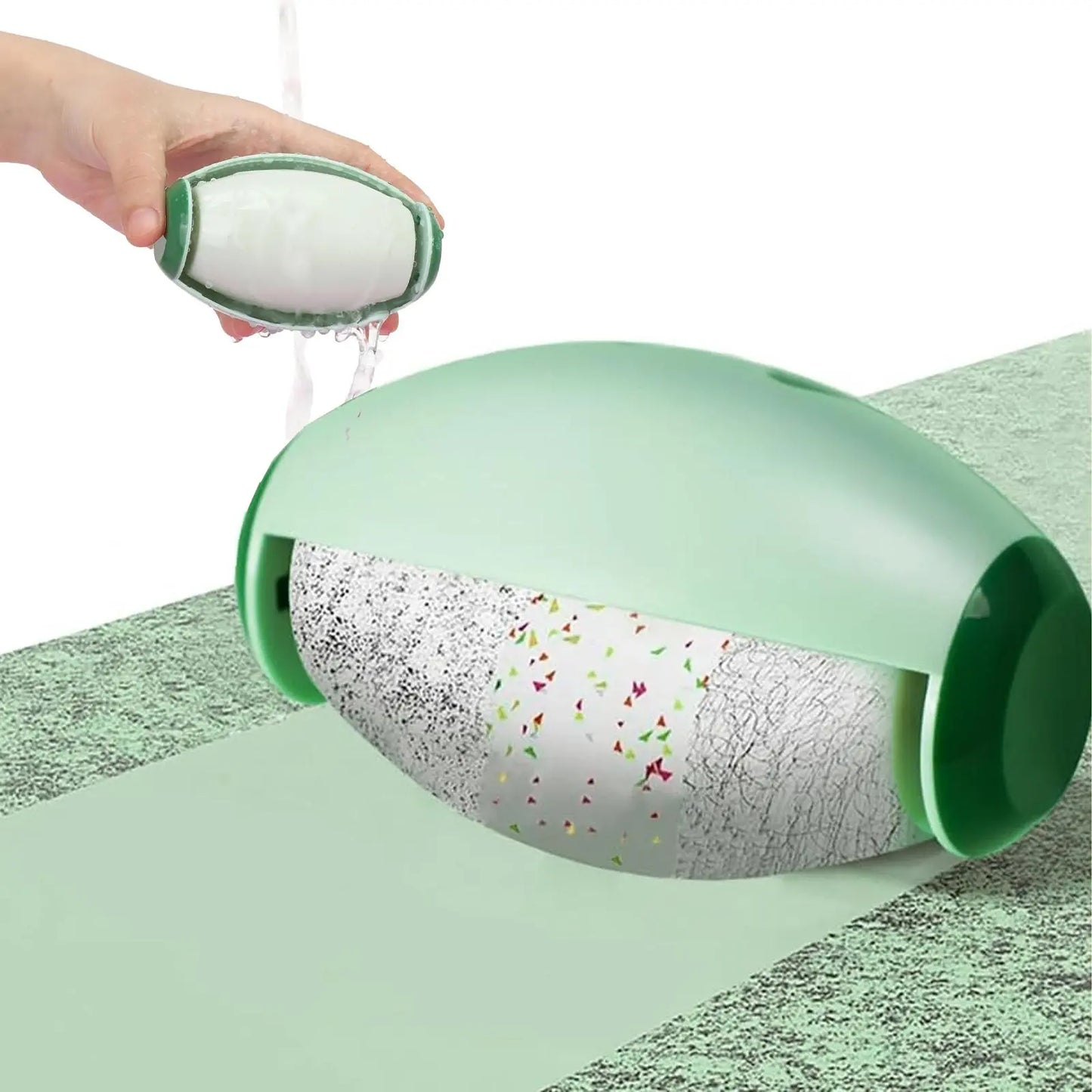 Washable Reusable Pet Hair Remover Sticky Roller Brush – Portable Lint Shaver for Pet Grooming and Clothes Dust Cleaning