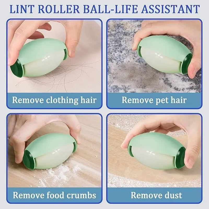 Washable Reusable Pet Hair Remover Sticky Roller Brush – Portable Lint Shaver for Pet Grooming and Clothes Dust Cleaning